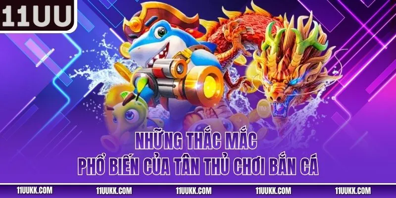 Những thắc mắc phổ biến của tân thủ chơi bắn cá